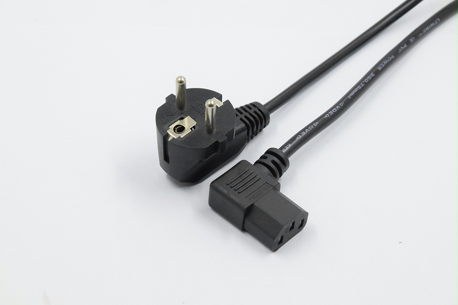 European Schuko Power Cord VDE NY-VDE03 IEC C13B