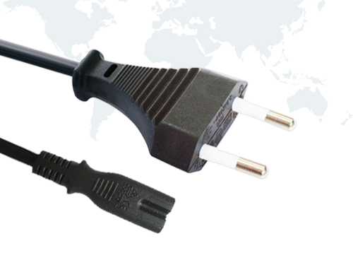 Europe Plug VDE Power Cord EU01 to IEC C7